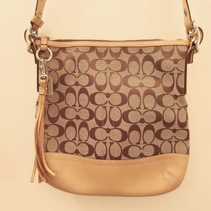 Brown Coach Crossbody Bag